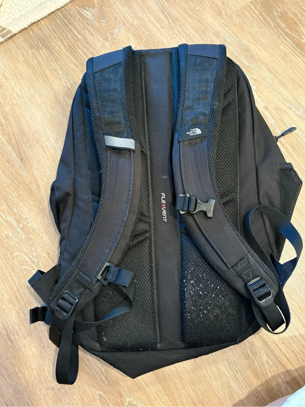 The North Face Black Jester Backpack with Front Bungee